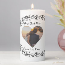 Gepersonaliseerd Afbeelding Souvenir Candle Idea