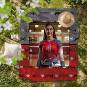 Gepersonaliseerd Afbeelding Volleybal Senior Afstu Fleece Deken