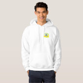 Gepersonaliseerd afgedrukt hoodie (Voorkant volledig)