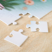 Gepersonaliseerd Afrikaans Amerikaans Meisje met b Legpuzzel (Zijkant)