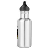 Gepersonaliseerd Afrikaans-Amerikaanse Zeemeermin  Waterfles (Rechts)