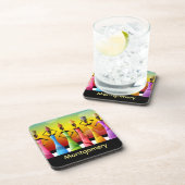 Gepersonaliseerd Afrikaanse vrouwen met aardewerk Drankjes Onderzetter (Rechterzijde)