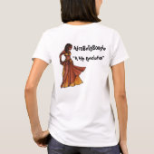 Gepersonaliseerd AfroBellyBoogie T-shirt (Achterkant)
