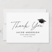 Gepersonaliseerd Afstudeer Bedankt Aangepaste Naam (Voorkant)