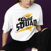Gepersonaliseerd Afstudeerder Squad Matching Famil T-shirt