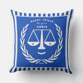 Gepersonaliseerd Afstudeerder van rechtenschool Kussen