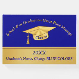 Gepersonaliseerd afstudeerfeest gastenboek
