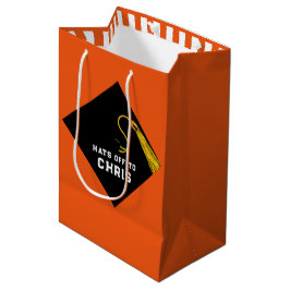 Gepersonaliseerd Afstuderen 2022 Middelgrote Gift Medium Cadeauzakje