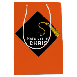 Gepersonaliseerd Afstuderen 2022 Middelgrote Gift  Medium Cadeauzakje