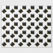 Gepersonaliseerd Afstuderen 2025 cadeau Cadeaupapier (Vlak)