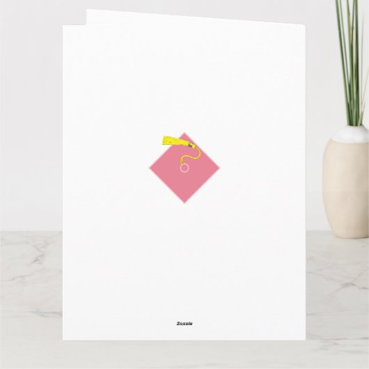 Gepersonaliseerd Afstuderen 2025 Kaart (Achterkant)