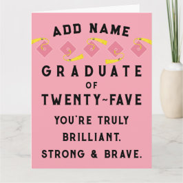 Gepersonaliseerd Afstuderen 2025 Kaart