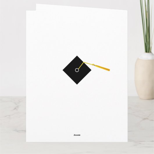 Gepersonaliseerd Afstuderen 2025 Kaart (Achterkant)