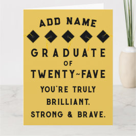 Gepersonaliseerd Afstuderen 2025 Kaart