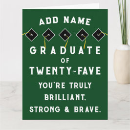 Gepersonaliseerd Afstuderen 2025 Kaart