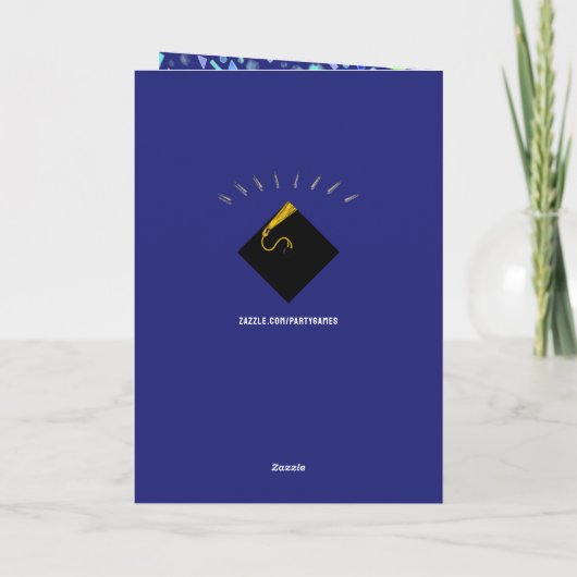 Gepersonaliseerd Afstuderen 2025 Kaart (Achterkant)