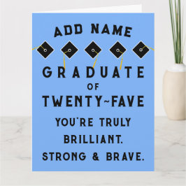 Gepersonaliseerd Afstuderen 2025 Kaart