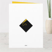 Gepersonaliseerd Afstuderen 2025 Kaart (Achterkant)