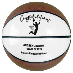 Gepersonaliseerd Afstuderen Basketball, Afstuderen Basketbal