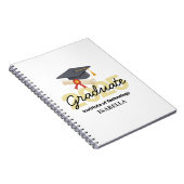 Gepersonaliseerd Afstuderen cadeau - Klasse van 20 Notitieboek (Rechterzijde)