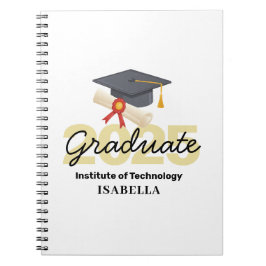 Gepersonaliseerd Afstuderen cadeau - Klasse van 20 Notitieboek