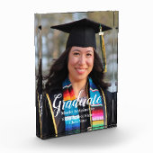 Gepersonaliseerd Afstuderen Eenvoudige foto (Links)