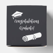 Gepersonaliseerd Afstuderen Foto met Pet en Diplom Bedankdoosjes (Bovenkant)