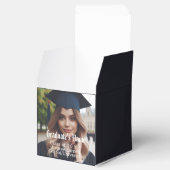 Gepersonaliseerd Afstuderen Foto met Pet en Diplom Bedankdoosjes (Geopend)
