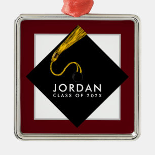 Gepersonaliseerd Afstuderen Gift 2023 Metalen Ornament