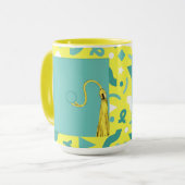 Gepersonaliseerd Afstuderen Gift Mok (Voorkant links)