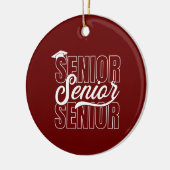 Gepersonaliseerd Afstuderen Gift Ornament (Links)