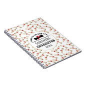 Gepersonaliseerd Afstuderen Gift | Tijd om te vier Notitieboek (Rechterzijde)