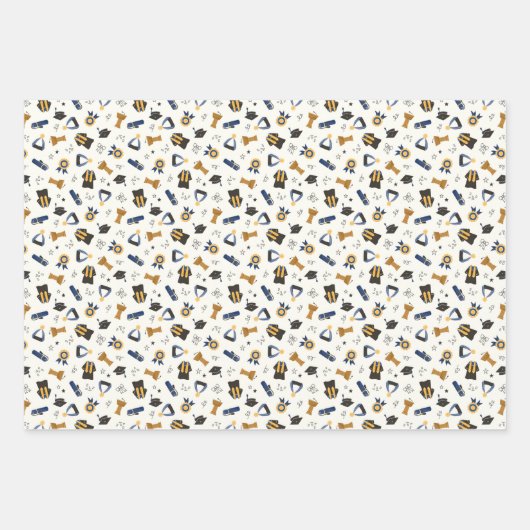 Gepersonaliseerd Afstuderen Inpakpapier Vel (Voorkant 2)