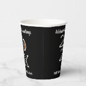 Gepersonaliseerd Afstuderen Jaar Custom Photo Part Papieren Bekers (Rechts)