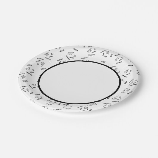 Gepersonaliseerd Afstuderen papier Bord (Gekanteld)