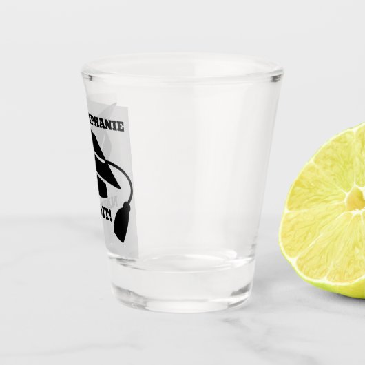 Gepersonaliseerd Afstuderen Shot Glass Glas (Rechts)