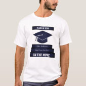 Gepersonaliseerd Afstuderen T-shirt 1 Afstudeerder (Voorkant)