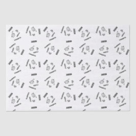 Gepersonaliseerd Afstuderen tissuepapier