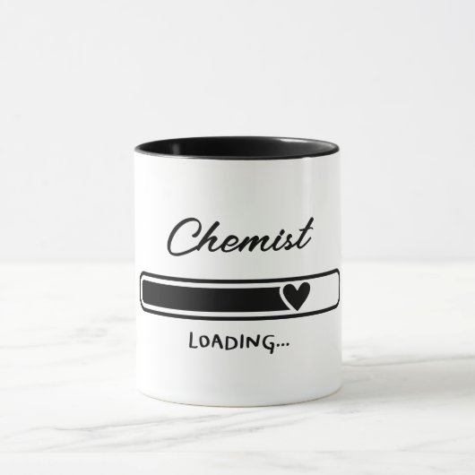 Gepersonaliseerd Afstuderen van de graad van chemi Mok (Midden)