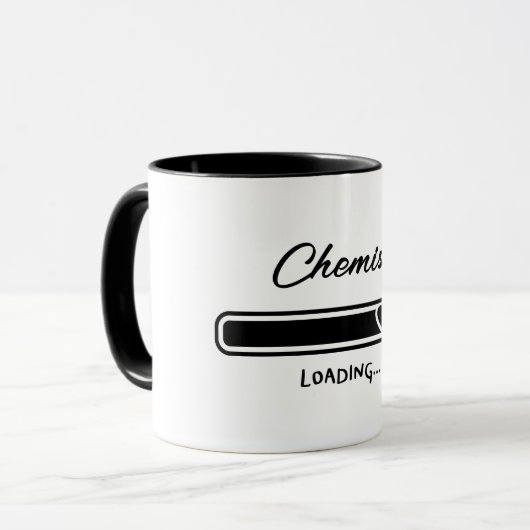 Gepersonaliseerd Afstuderen van de graad van chemi Mok (Voorkant links)