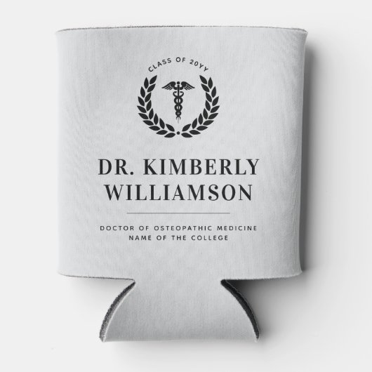 Gepersonaliseerd Afstuderen van de moderne medisch Blikjeskoeler (Voorkant)