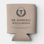 Gepersonaliseerd Afstuderen van de moderne medisch Blikjeskoeler (Achterkant)