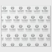 Gepersonaliseerd Afstuderen van de moderne medisch Cadeaupapier (Vlak)