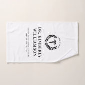 Gepersonaliseerd Afstuderen van de moderne medisch Handdoek (Handdoek)