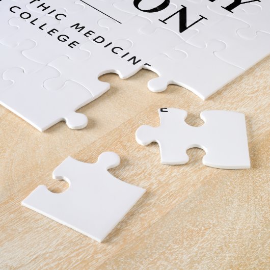 Gepersonaliseerd Afstuderen van de moderne medisch Legpuzzel (Zijkant)