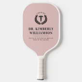 Gepersonaliseerd Afstuderen van de moderne medisch Pickleball Paddle (Achterkant)