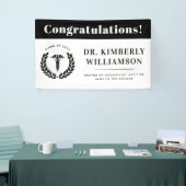 Gepersonaliseerd Afstuderen van de moderne medisch Spandoek (Beurs)