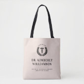 Gepersonaliseerd Afstuderen van de moderne medisch Tote Bag (Voorkant)