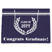 Gepersonaliseerd Afstuderen van school en universi Groot Cadeauzakje (Voorkant)