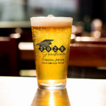 Gepersonaliseerd Afstuderen zwart & goud